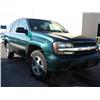 Image 1 : 2005 Green Chevrolet Trailblazer Ls 4Dr Suv