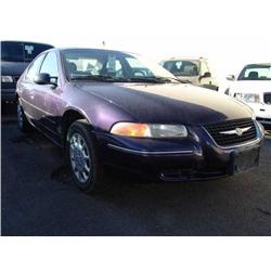 2000 Blue Chrysler Cirrus Lx 4Dr Sedan