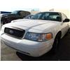 Image 1 : 2006 White Ford Crown Victoria Police Series 4Dr