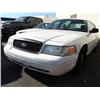 Image 5 : 2006 White Ford Crown Victoria Police Series 4Dr