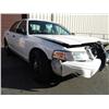 Image 1 : 2006 White Ford Crown Victoria Police Series 4Dr