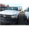 Image 1 : 2005 White Chevrolet Silverado 2500 Hd Crew Cab
