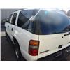 Image 4 : 2001 White Chevrolet Tahoe Ls 4Dr Suv
