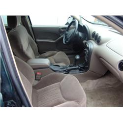 2002 Green Pontiac Grand Am 4Dr Sedan