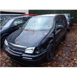 2003 Blue Chevrolet Venture Passenger Van