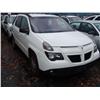 Image 3 : 2004 White Pontiac Aztek 4Dr Suv