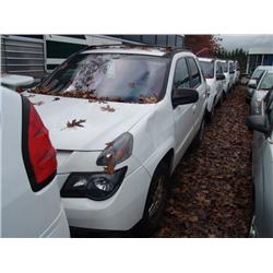 2004 White Pontiac Aztek 4Dr Suv
