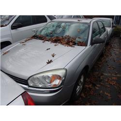 2004 Silver Chevrolet Malibu Ls 4Dr Sedan