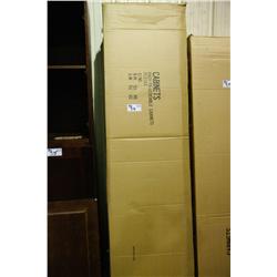 Mahogany 21"X94" Pantry Cabinet