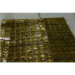 Sold Per Sq Ft - Honey Amber Ceramic Tile