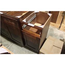 Mahogany 15"  Base Cabinet