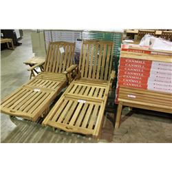 Teak Patio Lounge Chair