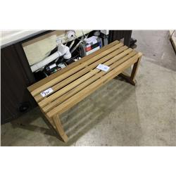 4Ft Teak Spa Bench