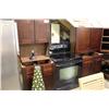 Image 2 : Mahogany 11 Piece Kitchen Cabinet Set