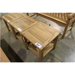 Teak Square Coffee Table