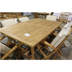 Teak Patio Table