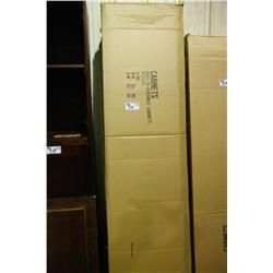 Mahogany 21"X 94" Pantry Cabinet