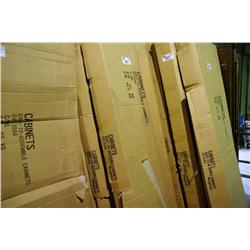 Mahogany 15"X 84" Pantry Cabinet