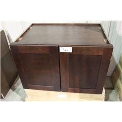 Mahogany Wall Cabinet 36"X24"X24