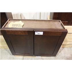 Mahogany 36"X27" Wall Cabinet