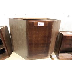 Mahogany 36" Corner Base Cabinet