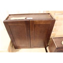 Mahogany 36  X 36  Wall Cabinet