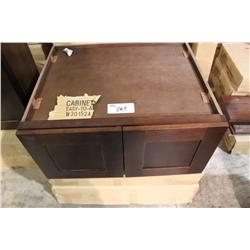 Mahogany  30" X 15" X 24"  Wall Cabinet