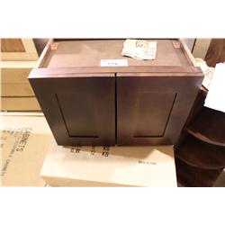 Mahogany  24" X 18"  Wall Cabinet