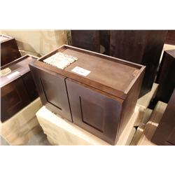 Mahogany 24" X 15" Wall Cabinet