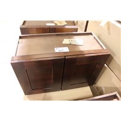 Mahogany 27" X 18" Wall Cabinet