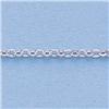 Image 2 : Genuine 16" 14kt Italian Gold-Yellow or White 1.6mm, D/C Circle Link Chain Gauge:035, 2.4gr