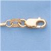 Image 1 : Genuine 16" 14kt Italian Gold-Yellow or White 1.1mm, D/C Snake Chain Gauge:030, 4.9gr