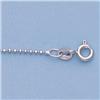 Image 1 : "Genuine 16"" 14kt Italian Gold-Yellow or White 1.1mm, D/C Bead Chain Gauge:120, 2.5gr"