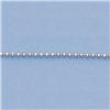 Image 2 : "Genuine 16"" 14kt Italian Gold-Yellow or White 1.1mm, D/C Bead Chain Gauge:120, 2.5gr"