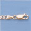 Image 1 : "Genuine 16"" 14kt Italian Gold-Yellow 3.6mm, Rhod Figaro Chain Gauge:100, .1gr"