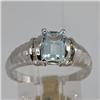 Image 2 : "3.00 ctw Princess cut Three Stone Diamond Ring, F-G, SI2"