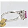Image 2 : "1.00 ct Princess cut Diamond Solitaire Ring, F-G, VS"