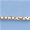 Image 2 : Genuine 16" 14kt Italian Gold-Yellow 2.1mm, 8 Sided Box Chain Gauge:40, 11.2gr