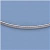 Genuine 14kt Italian 3mm, Omegas Half Round, 18.9gr