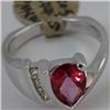 Genuine 2.31 ctw Pink Rose Tourmaline & Diamond Ring 14KT Gold-White 