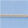 Image 2 : Genuine 16" 14kt Italian Gold-Yellow or White 1.9mm, Oval Link Chain Gauge:042, 3.2gr