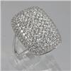 Genuine  2.02 ctw Diamond Ring 18KT White Gold 