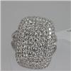 Image 2 : Genuine  2.02 ctw Diamond Ring 18KT White Gold 