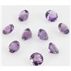 Image 1 : Natural Amethyst Round Checkered Cut 10x10mm 30.76ctw @1.5 USD/ct