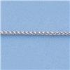 Image 2 : Genuine 16" 14kt Italian Gold-Yellow or White 1.0mm, Wheat Chain Gauge:025, 2.1gr