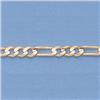 Image 2 : Genuine 16" 14kt Italian Gold-Yellow 3.1mm, Figaro Chain Gauge:080, 7gr