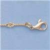 Image 1 : Genuine 16" 14kt Italian Gold-Yellow or White 3.0mm, Dog Bone Large Hand Made Chain :7.6gr