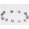 Image 1 : Natural Amethyst Round Checkered Cut 9x9mm 32.14ctw @1.5 USD/ct