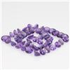 Image 3 : Natural Amethyst Round Checkered Cut 9x9mm 32.14ctw @1.5 USD/ct