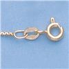 Image 1 : Genuine 16" 14kt Italian Gold-Yellow or White 0.8mm, Box Chain Gauge:15, 2.2gr